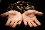 Chained hands